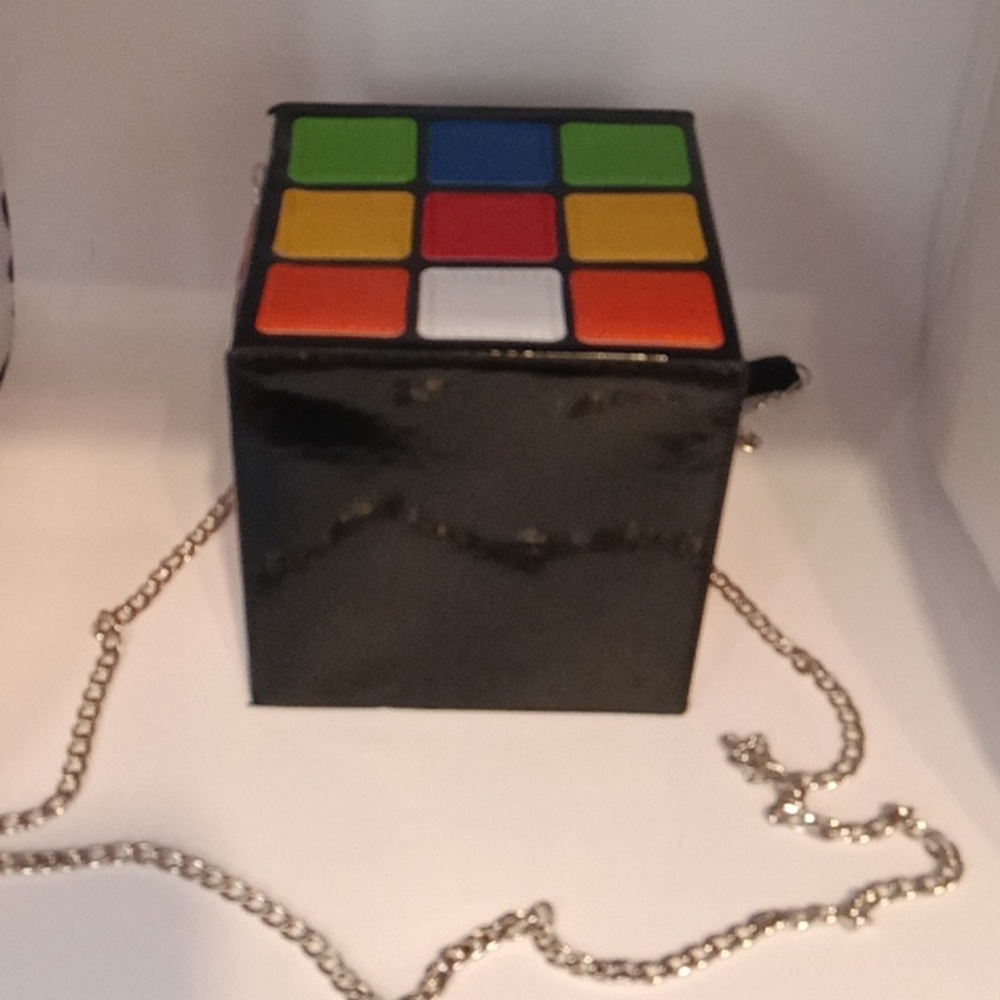 NWT RUBIK'S CUBE BAG ❤️💙💚🧡🤍💛 - Picture 12 of 17